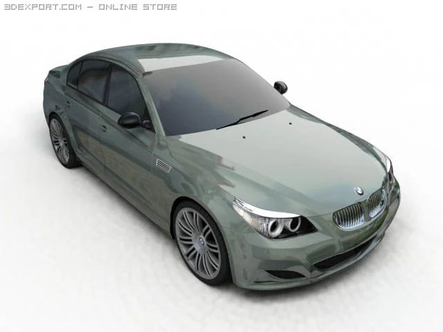 bmw m5 Modelo 3D .c4d .max .obj .3ds .fbx .stl .blend