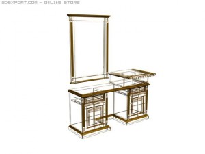 make up table Modello 3D