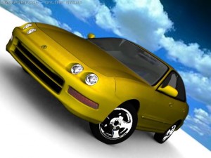 acura integra 1994 3D Model