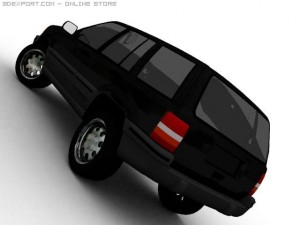 jeep grand cherokee 3Dモデル