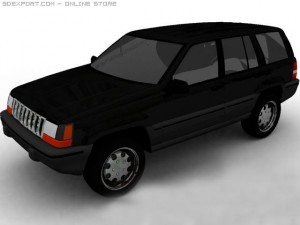 jeep grand cherokee 3Dモデル
