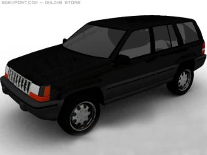 jeep grand cherokee 3D Model