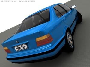 bmw 325i 3D Model