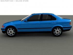 bmw 325i 3D Model