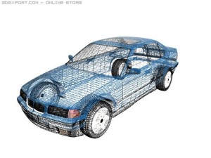 bmw 325i 3D Model
