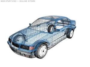 bmw 325i 3D Model