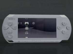 sony playstation portable psp 3000 3D Model