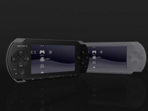 sony playstation portable psp 3000 3D Model