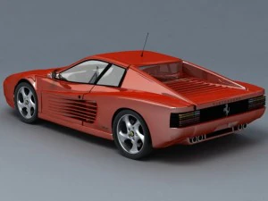 Ferrari Testarossa Modèle 3D