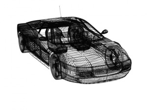 ferrari testarossa Modello 3D