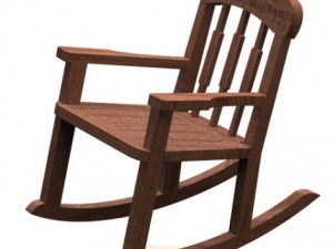 child chair Modello 3D