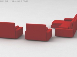 sofa set 3D Model