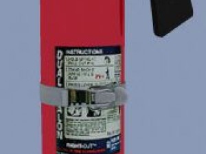 fire extinguisher 3D Model