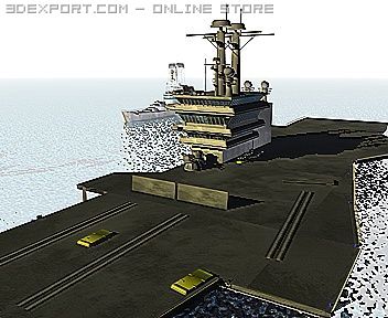 ca 134 and carrier navy pack 3D Model .c4d .max .obj .3ds .fbx .stl .blend 