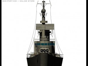 ca 134 and carrier navy pack 3D Model