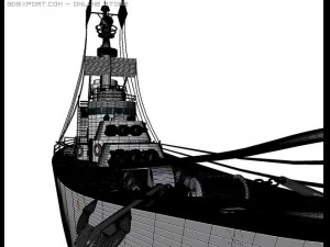 ca 134 and carrier navy pack 3D Model