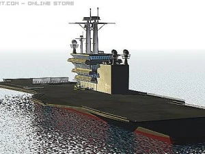ca 134 and carrier navy pack 3D Model