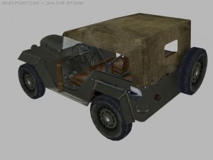 gaz 67 3D 모델