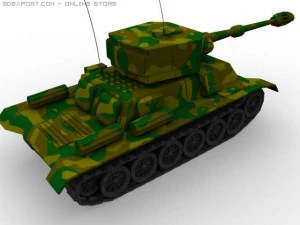 найкращий танк 3D Модель