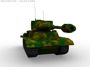 best tank Model 3D