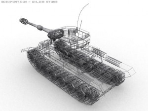 best tank Model 3D