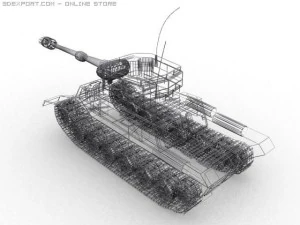 найкращий танк 3D Модель