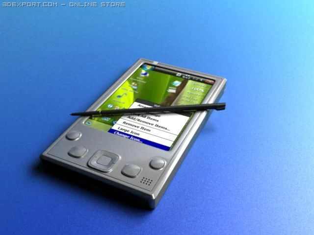 pda 3D Model .c4d .max .obj .3ds .fbx .stl .blend 