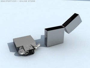 zippo 3D Model