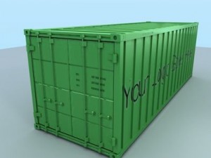 container Model 3D