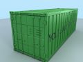 container Model 3D