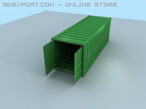 container 3D Model