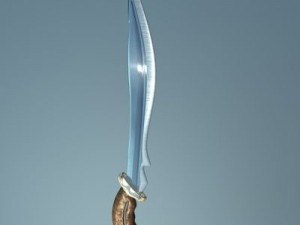 elf sword Model 3D