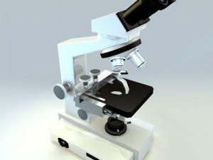 microscope 3D Model