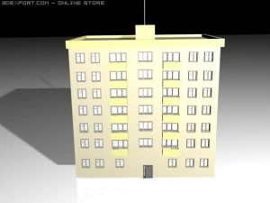 town house 3D Model