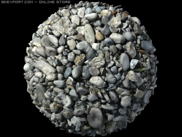 pebble 2 Tekstur CG .c4d .max .obj .3ds .fbx .stl .blend 