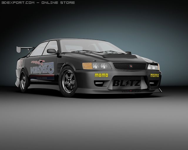 Toyota chaser 3d model