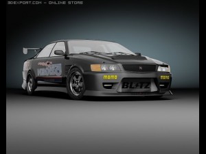 toyota chaser jzx100 Model 3D