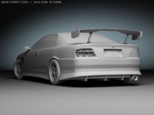toyota chaser jzx100 Model 3D