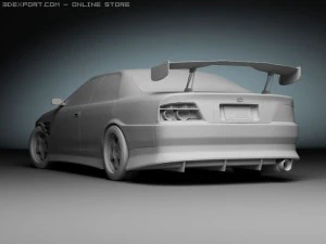 toyota chaser jzx100 3D Model