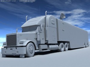freightliner classic xl 3D Model