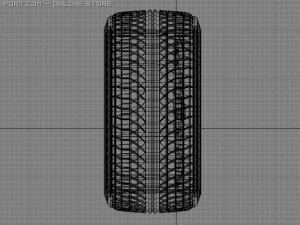 falken wheel Model 3D