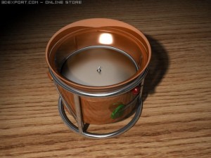candlestick Model 3D