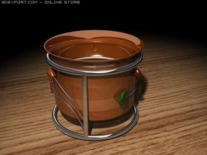 candlestick Modèle 3D