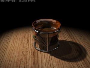 candlestick Modèle 3D