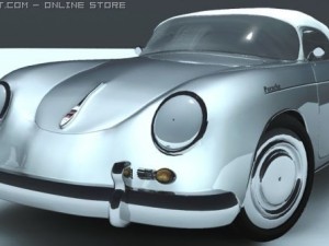 porshe 356 a 3D Model