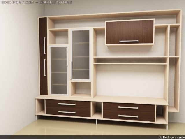 estante 3D मॉडल .c4d .max .obj .3ds .fbx .stl .blend 