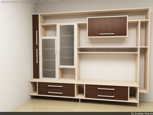 estante 3D-Modell