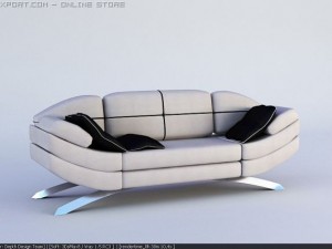 sofa m9fs 3D Модель