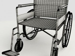 wheelchair 3Dモデル
