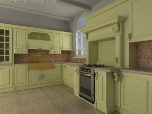 kitchen rafaelo okos 3D Model